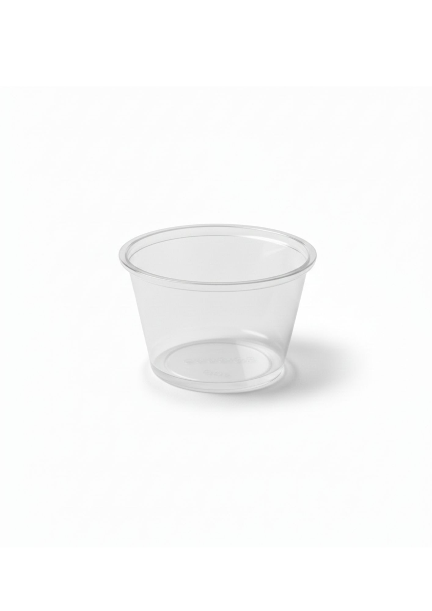 Souffle Cup Clear 2.5 oz without lid