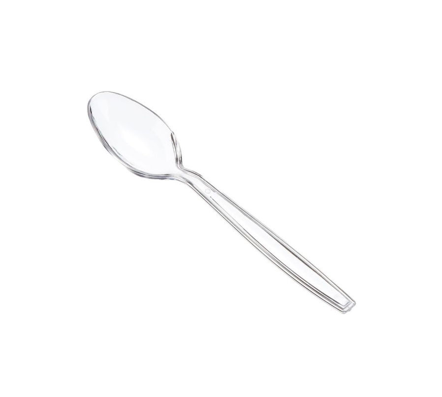 Clear HD Spoon- (1000pcs) - Al Afrah Plastic Product Trading