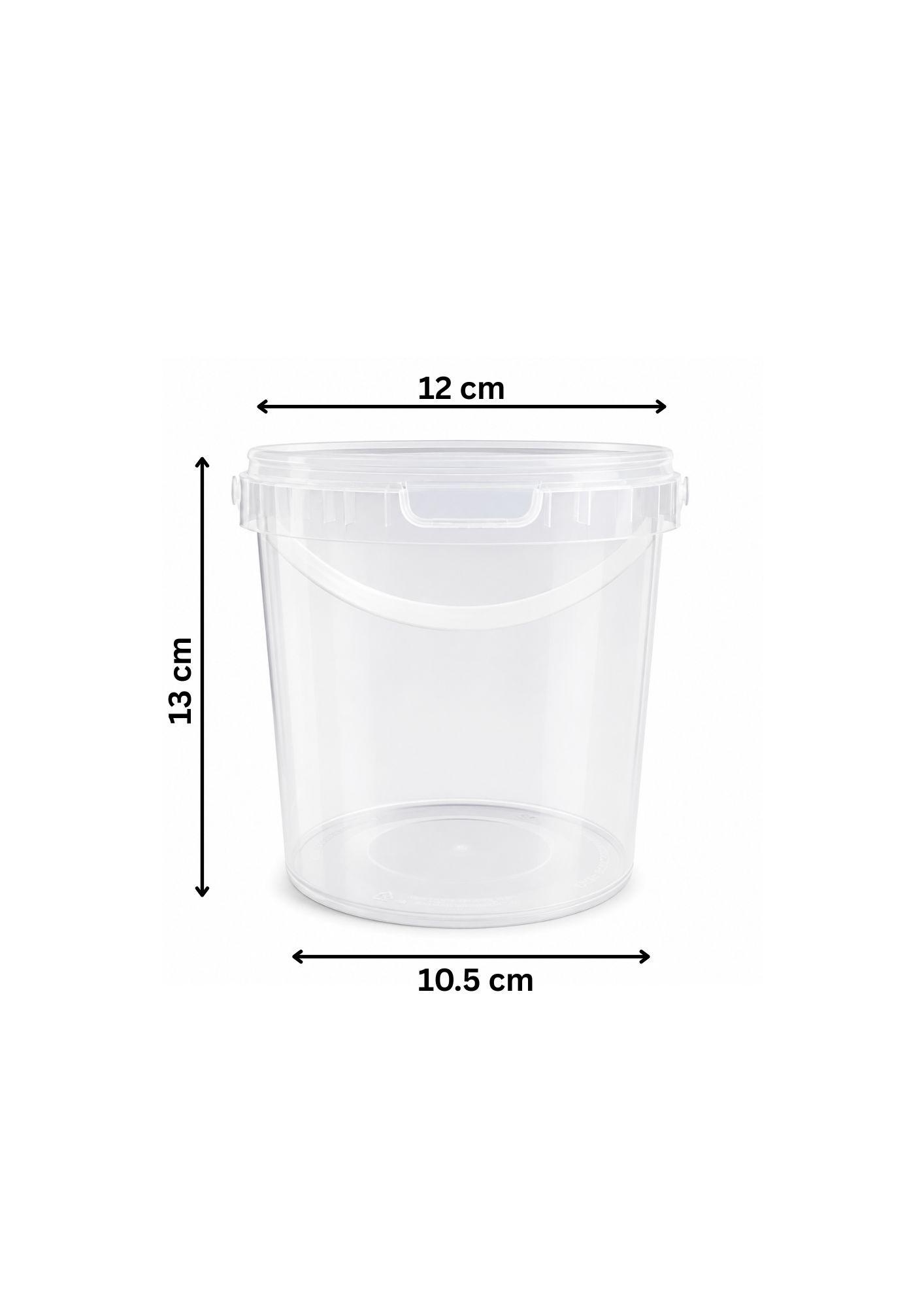 Bucket -Clear-1KG (500pcs) (2)