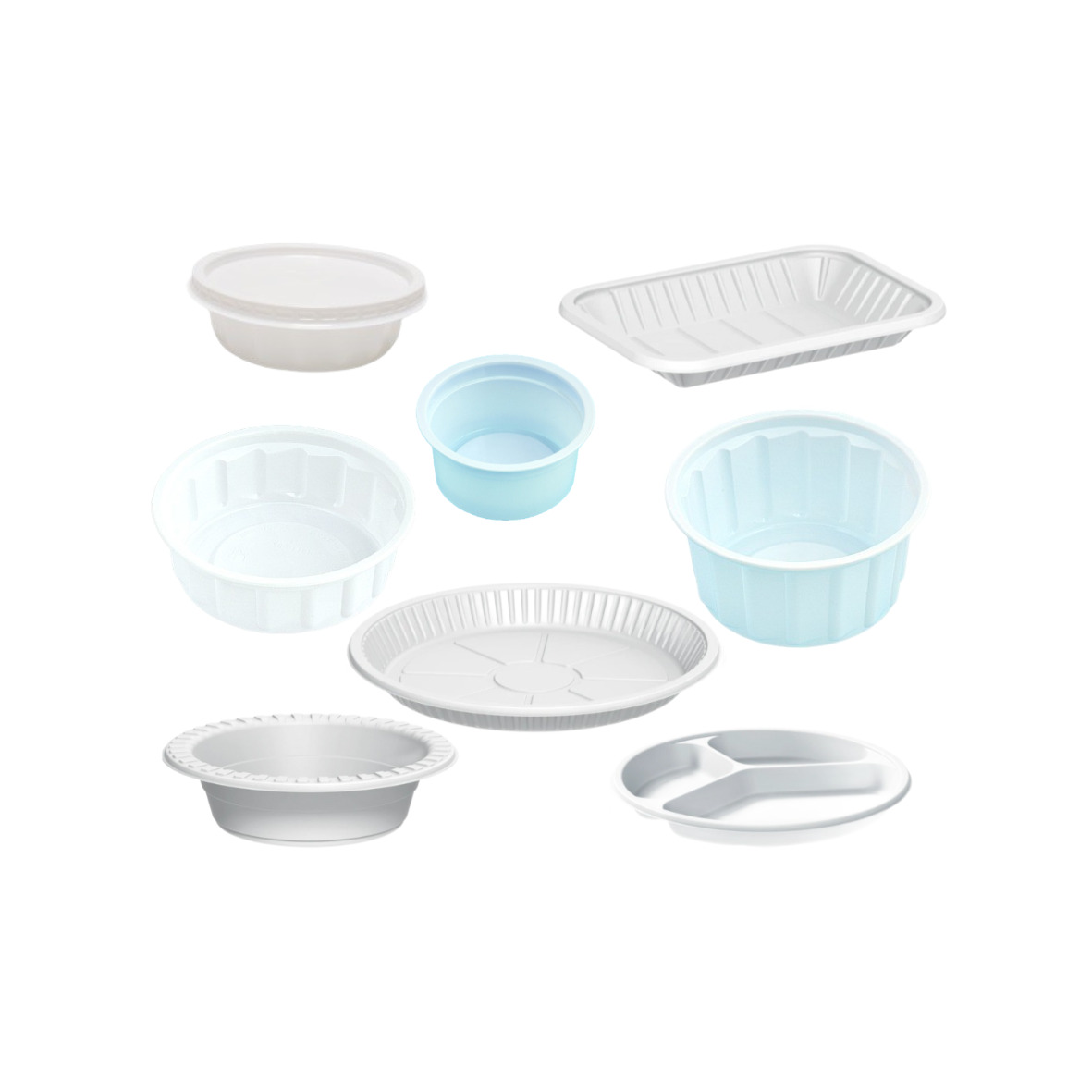 Plastic Containers & Plates