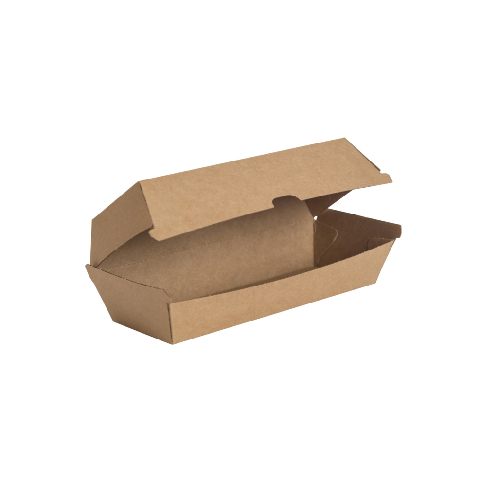 Kraft Hot Dog Box - Al Afrah Plastic Product Trading