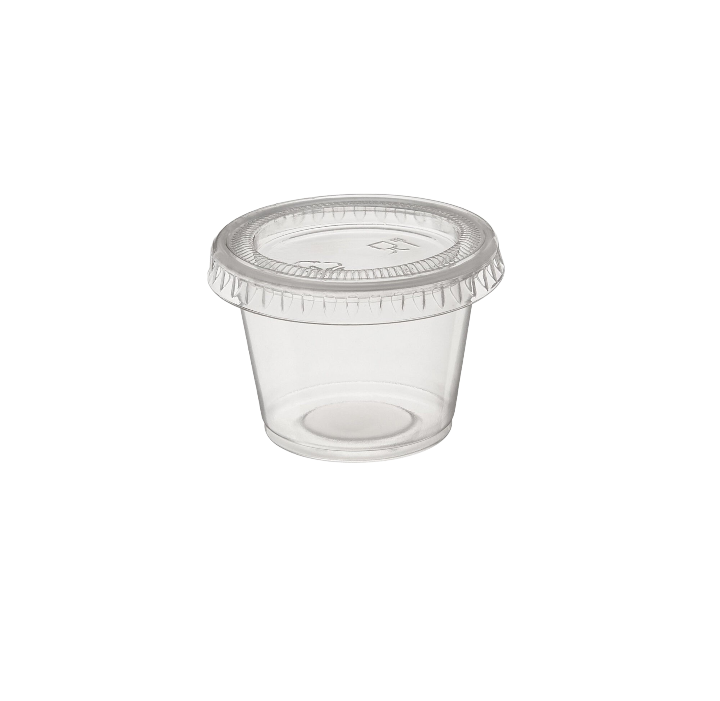 Souffle Cup Clear 1oz / 2oz (500pcs)
