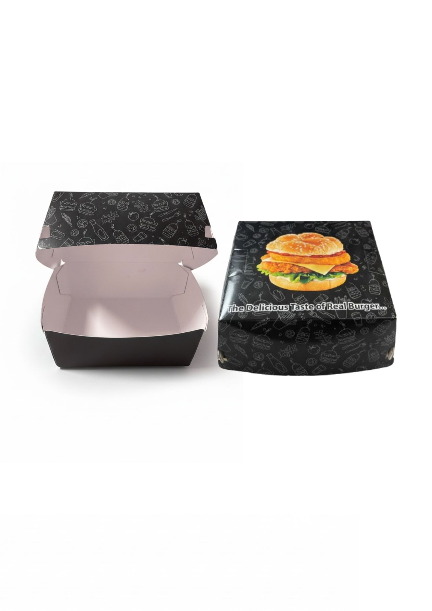 burger box black