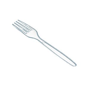 Clear HD Fork- (1000pcs)