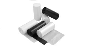 Garbage Bag White/Black 50x60cm (25 Pc Roll)