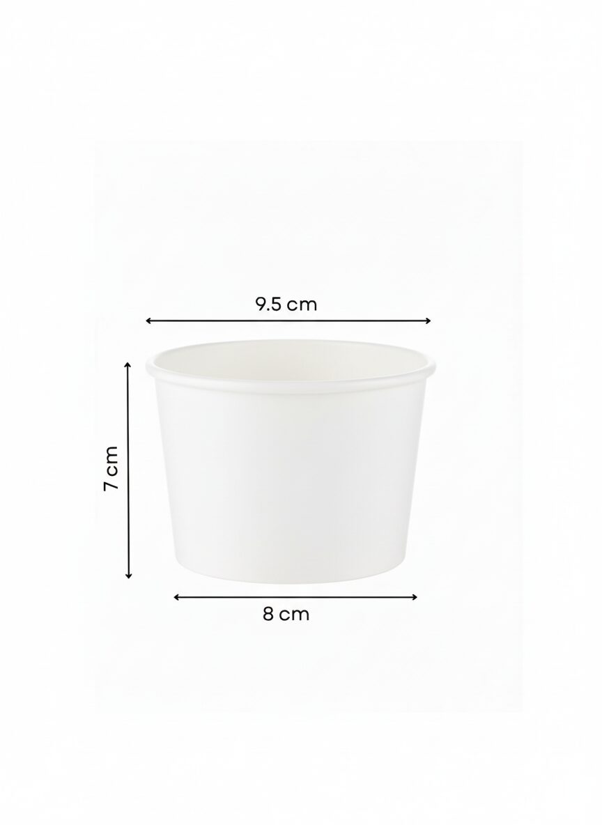Kraft Soup Tub White 12Oz (500Pcs)
