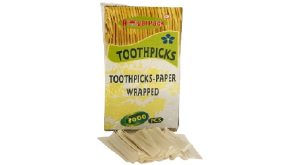 Tooth Pick Wrapped Mint/Normal - 1000 pcs