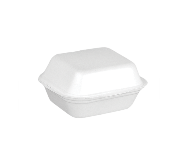 Foam Burger Box HB2 - 500 pcs (U-Pak)