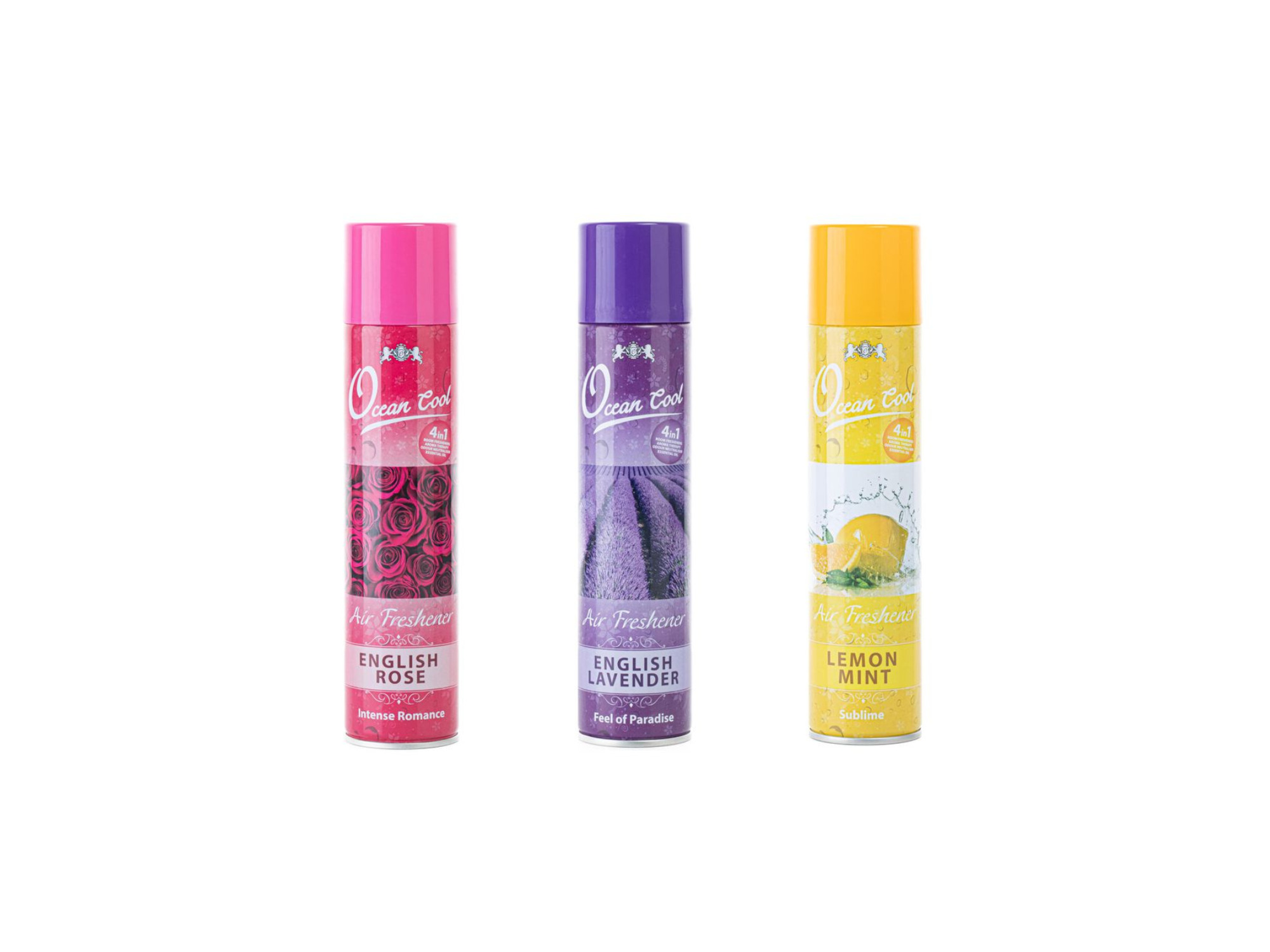 Air Freshner - Lemon/Lavender/Rose 300ml - 1pc