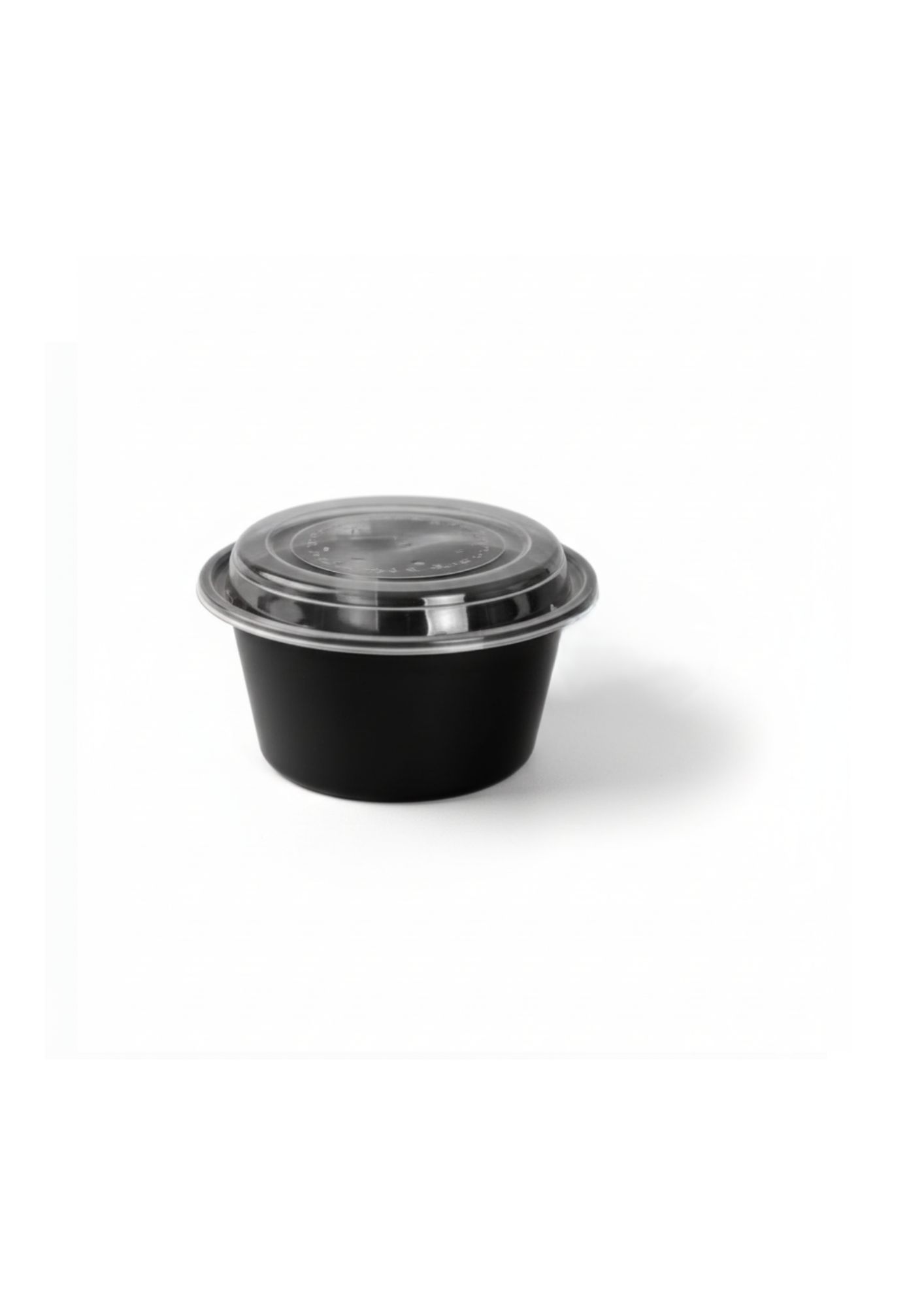 Black Container Ro40 (150Pcs) with lid