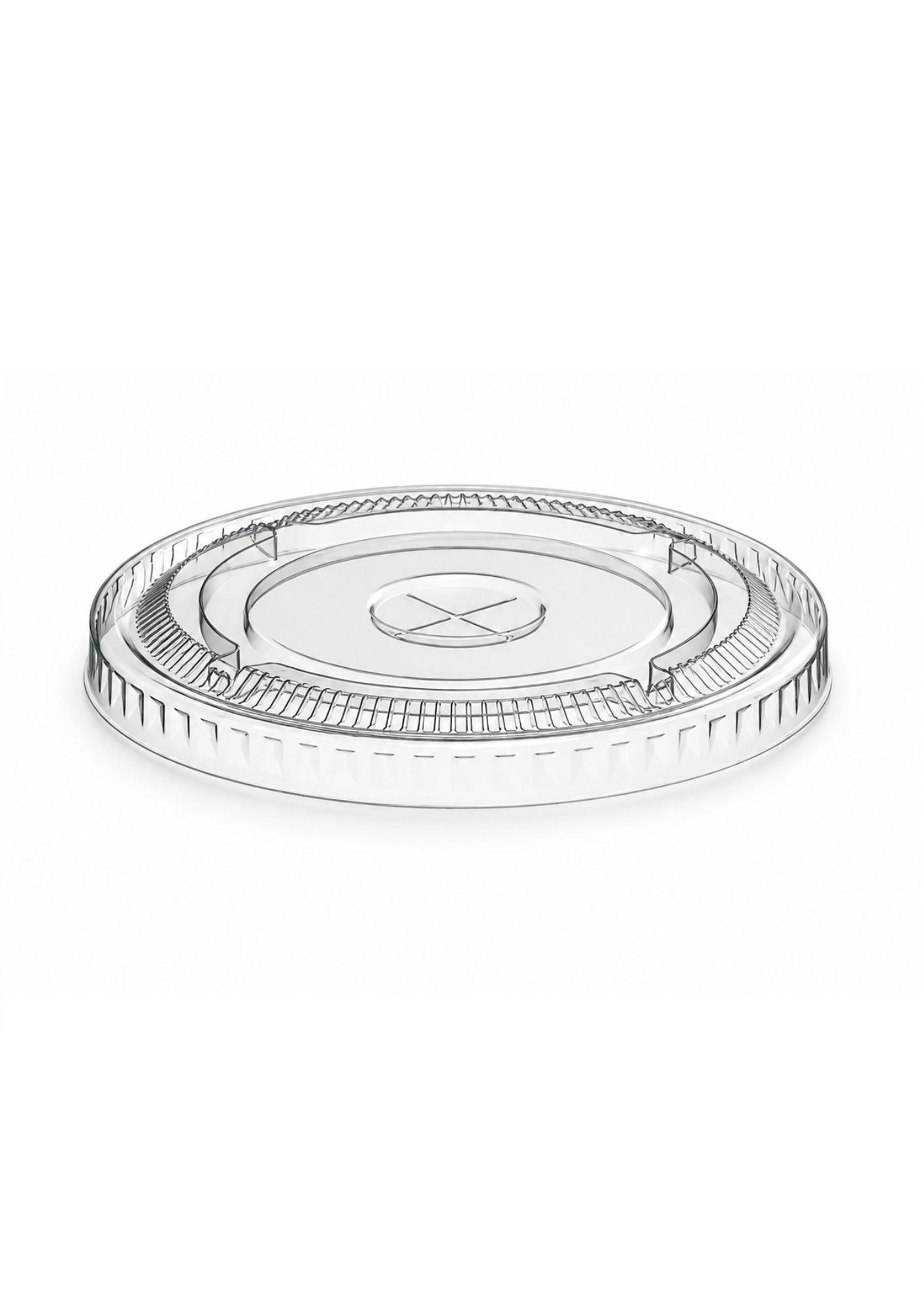 Plastic Juice Cup Flat Lid (Cosmoplast) - 12Oz14Oz16Oz