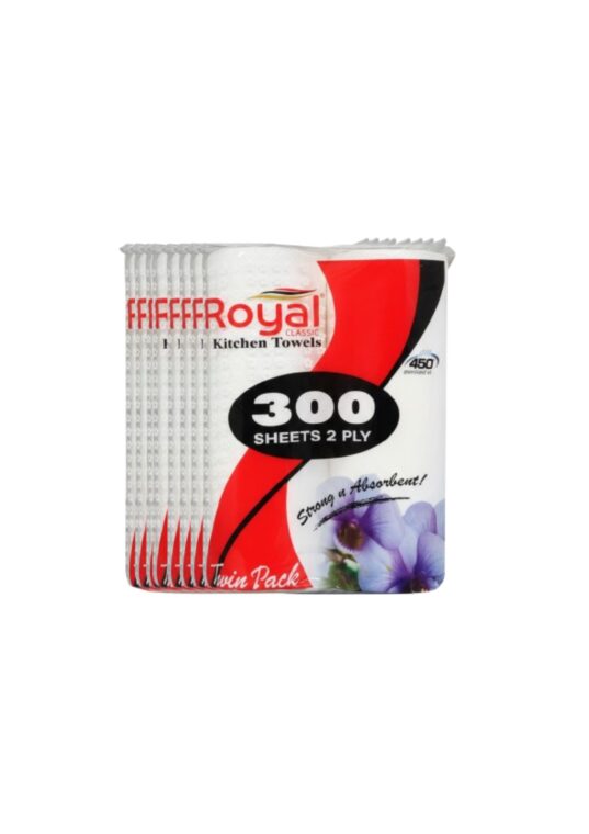 Kitchen Towel 2 Ply-28Cm- 120 Sheets (2*12 Roll)