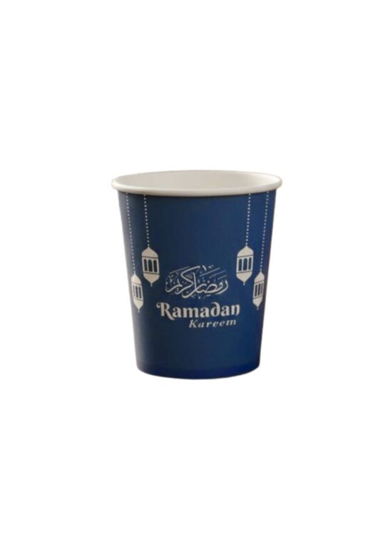 Ramadan Paper Cup   6Oz 1000 Pcs