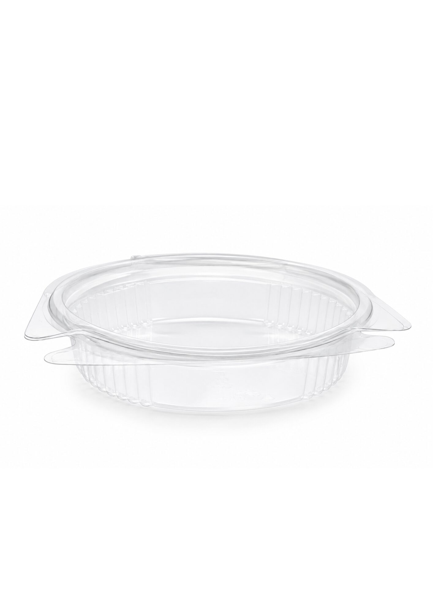 Salad Container Hinged Ovel 6 Oz (500Pcs