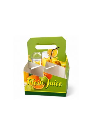 4 Can Juice Carrier - (250pcs)