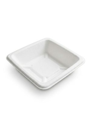 Bio- Degradable Bagasse 4" Square Dona(1000Pcs)