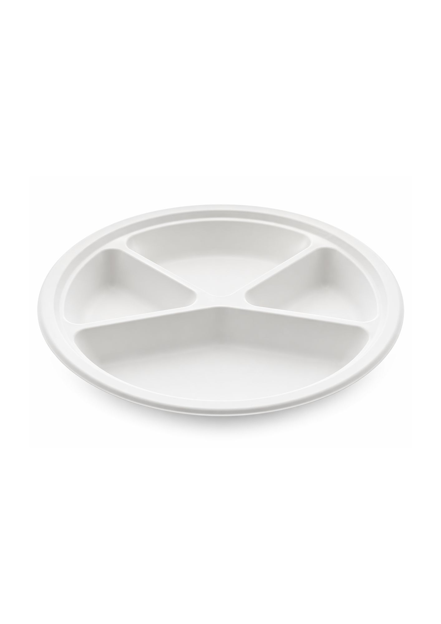 Bio- Degradable Bagasse Plate 11" - 4Prtn (250Pcs)