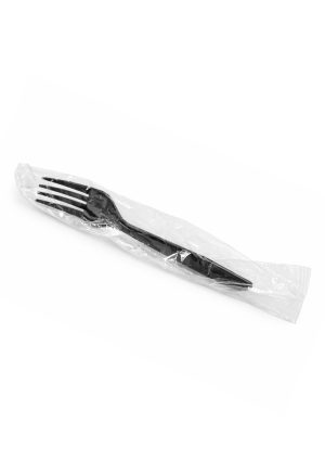 Black Fork Single Wrapped  (1000pcs)
