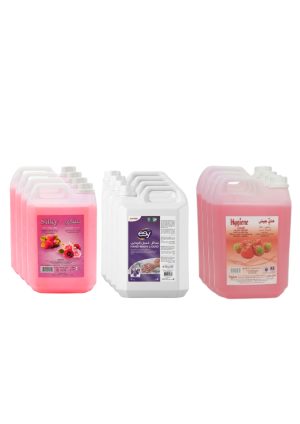 Hand Wash Rose/Lavender/Strawberry 5ltrx4 pcs