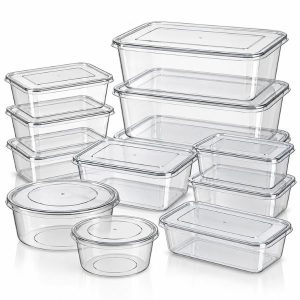 Microwave Containers- Clear
