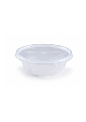 Microwave Container 225Cc W/Lid (500Pcs)