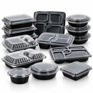 Microwave Containers- Black