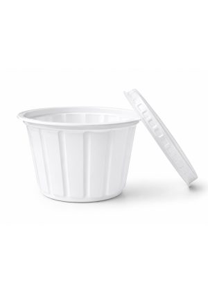 Plastic Container 500cc with Lid (MPC) -100 Pcs