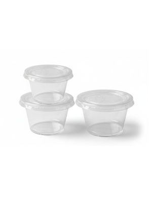 Souffle Cup Clear 2.5/3.25/4oz  1*2000pcs