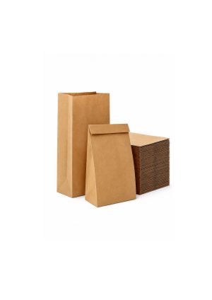 Square Bottom Bag - Brown